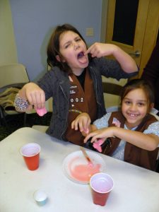 Girl Scout Visit