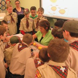 Cub Scout Troop Visit