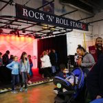 Children on Rock and Roll Stage
