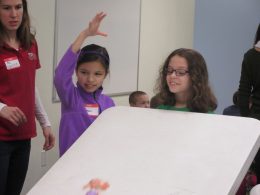 Girl Raising Her Hand