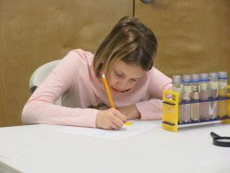 Children Learning With Test Tubes