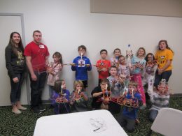 Children Playing with Exhibit at Lancaster Science Factory