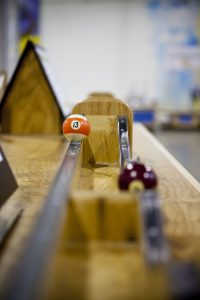 Pool Balls Rolling