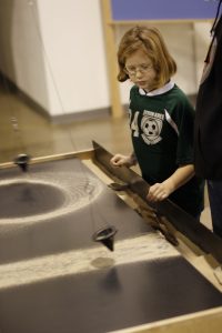 Girl at Exhibit