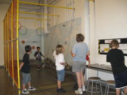 Children Playing With Flightdeck
